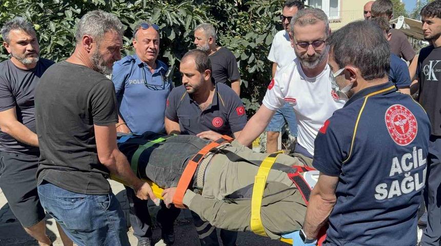 Samsun&rsquo;da motosiklet ile otomobil &ccedil;alışması sonucu 2 kişi yaralandı