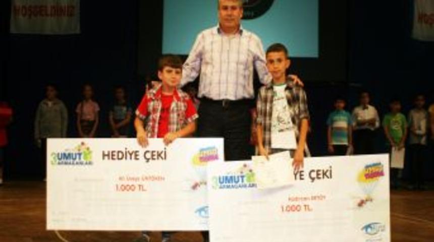 Antalya&rsquo;da &lsquo;Umut Armağanları&rsquo;nda dereceye girenler &ouml;d&uuml;llerini aldı