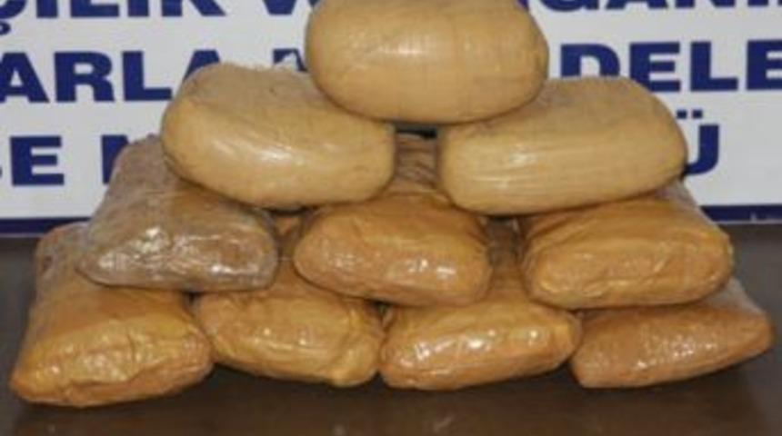 Çankırı Emniyeti bir haftada 47 kg esrar ele geçirdi