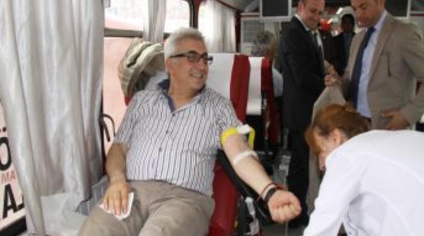 Ülkem İçin Kan Veriyorum Kampanyası başlatıldı