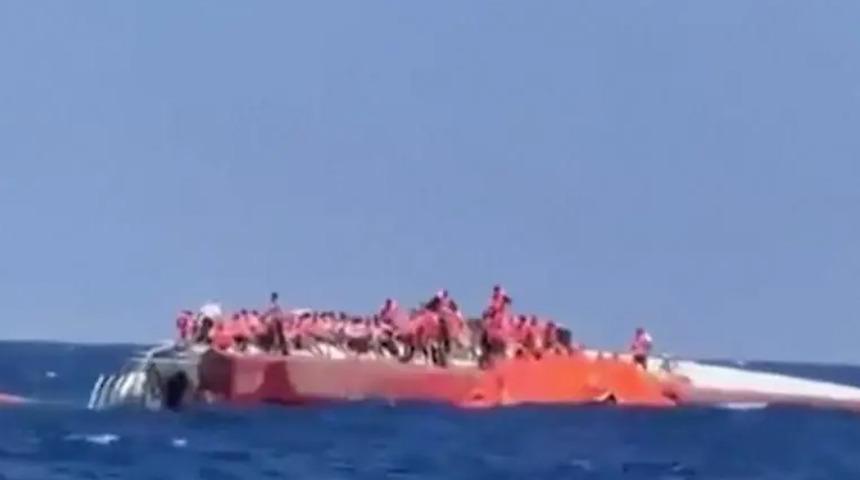 Girne'de batan gemideki 6. cenazeye ulaşıldı: Kayıp 14 kişiyi arama &ccedil;alışmaları s&uuml;r&uuml;yor
