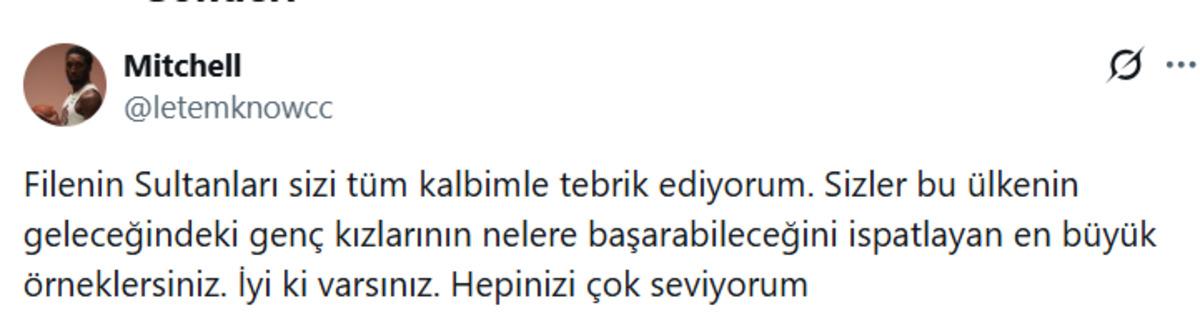 Sultanlar Şampiyon, Türkiye gururlu! Sosyal medyada gözyaşı ve coşku 2