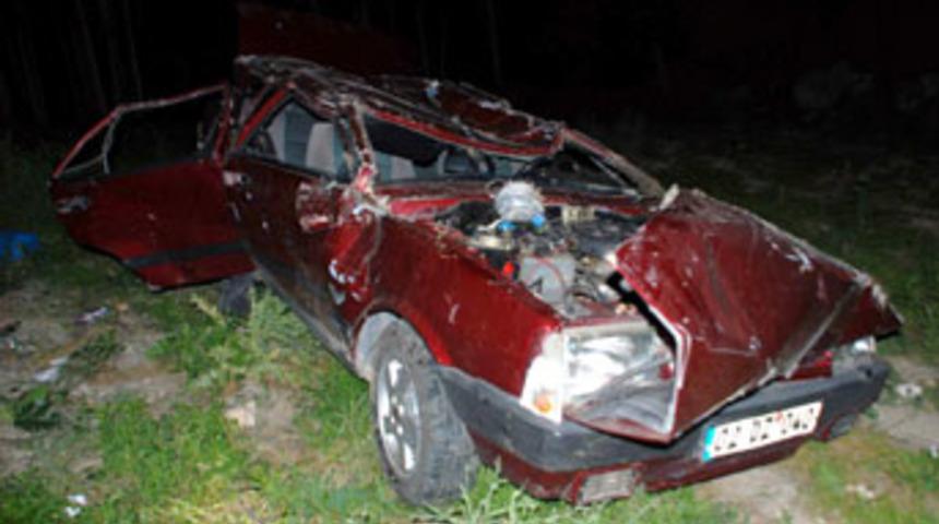 Dur ihtarına uymayan ara&ccedil; u&ccedil;uruma u&ccedil;tu