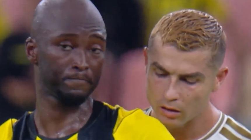 Cristiano Ronaldo'dan ilgin&ccedil; hareket! Milyonlarca kez izlendi, ma&ccedil;ın bile &ouml;n&uuml;ne ge&ccedil;ti