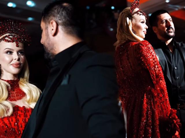 Fenomenin kına gecesi olay oldu! Baştan aşağı altın taktı