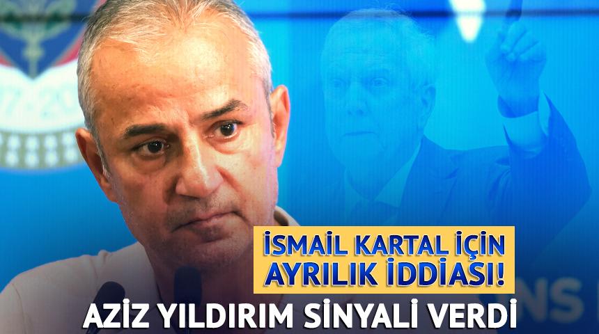 Fenerbah&ccedil;e'de &ccedil;anlar İsmail Kartal i&ccedil;in &ccedil;alıyor! Olası mağlubiyetlerde yollar ayrılabilir