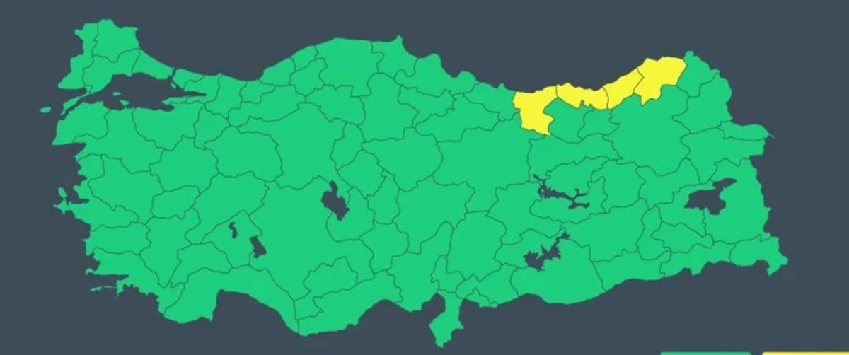 Meteoroloji den 4 il için sarı alarm: Kuvvetli yağış geliyor 2