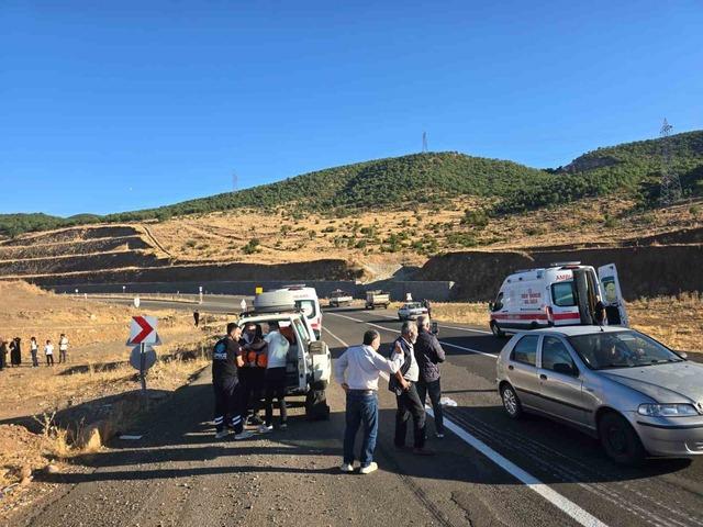 Bingöl’de kamyonet şarampole yuvarlandı: 3 yaralı 1