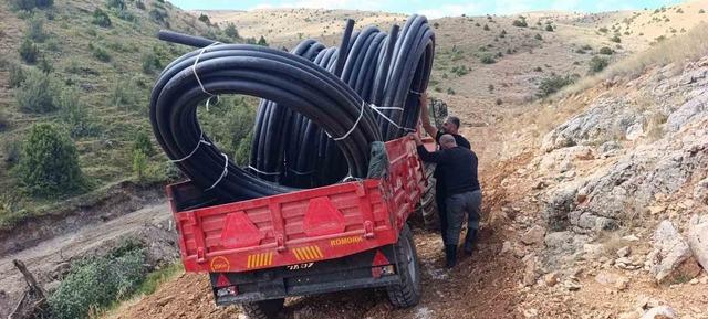 Bayburt’ta içme suyu sorununa köylülerden imece usulü çözüm 3