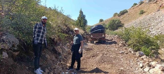 Bayburt’ta içme suyu sorununa köylülerden imece usulü çözüm 2