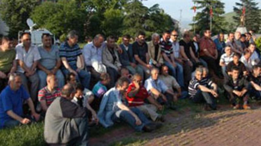 İş&ccedil;iler yeniden eylemde