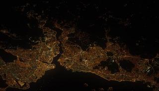 Astronotlar &ccedil;ekti! İstanbul&rsquo;a bir de b&ouml;yle bakın