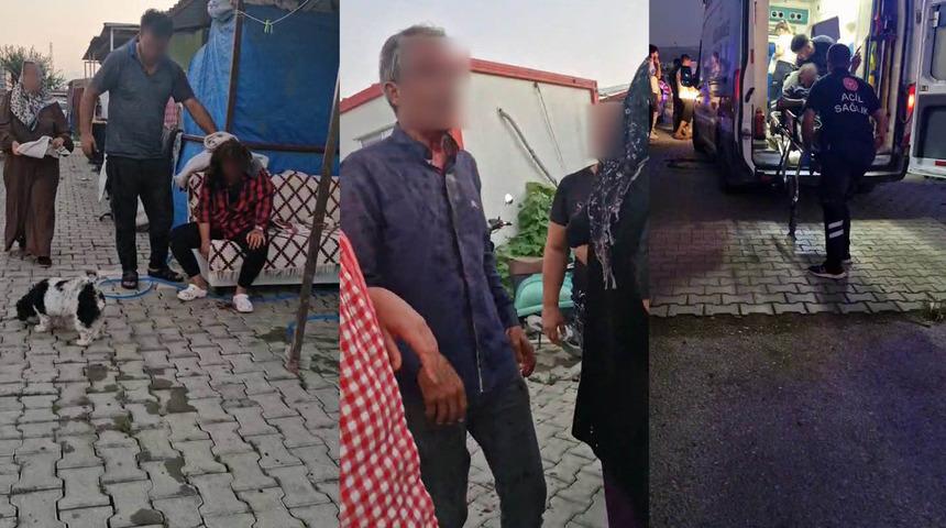 Konteyner kentte palalı koca dehşeti! Kim olduğuna bakmadan saldırdı...