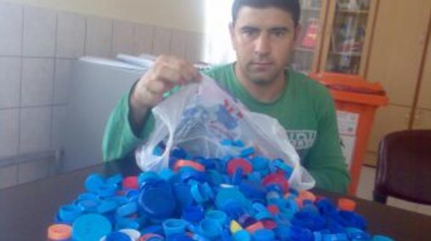 Bir mavi kapak da sen g&ouml;nder!