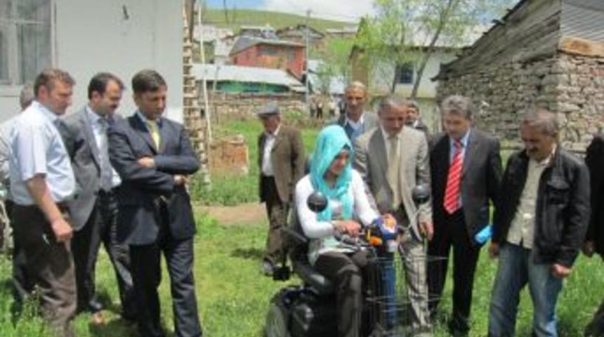 TBMM'nin 81 engelli aracından biri Meryem'in sevinci oldu