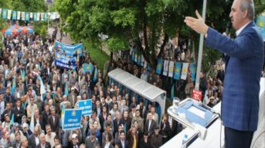 Kurtulmuş: Biz b&ouml;lmek, par&ccedil;alamak i&ccedil;in gelmedik