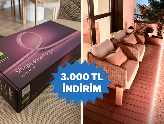 Evinizin atmosferini tek dokunuşla yenileyin: Philips Hue LED Şerit