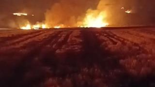 Yozgat’ta bin 500 dönüm arazi yandı