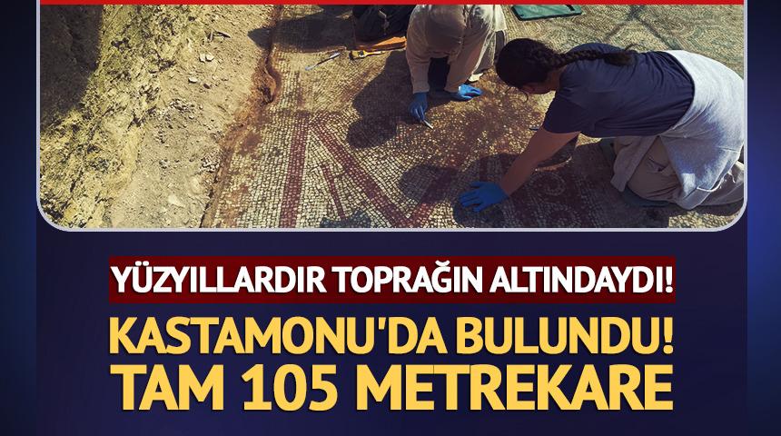 Kastamonu'da bulundu: Y&uuml;zyıllardır toprağın altındaydı!