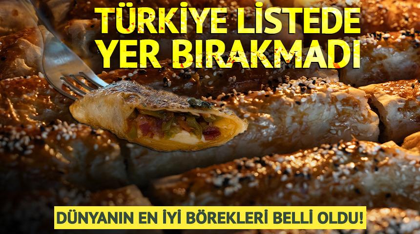 D&uuml;nyanın en iyi b&ouml;rekleri belli oldu! T&uuml;rkiye listede yer bırakmadı