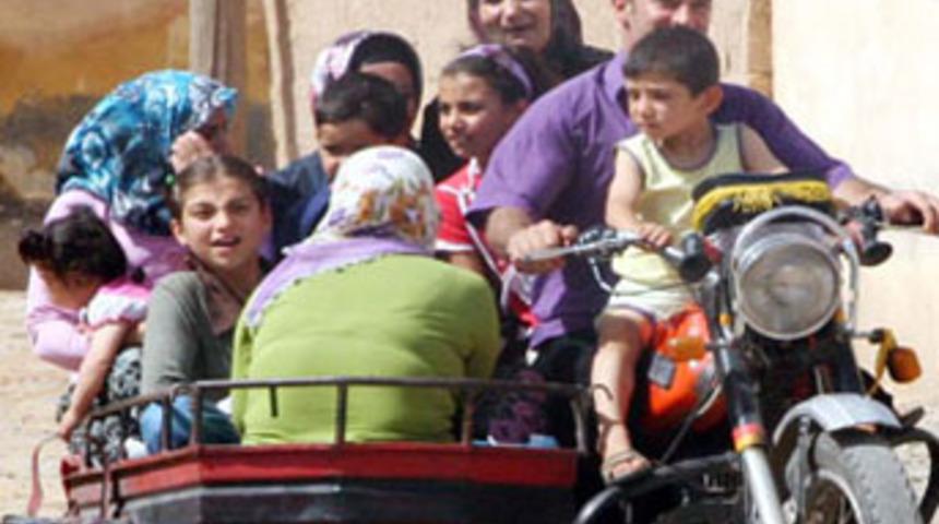 Şanlıurfa'da tehlikeli yolculuk