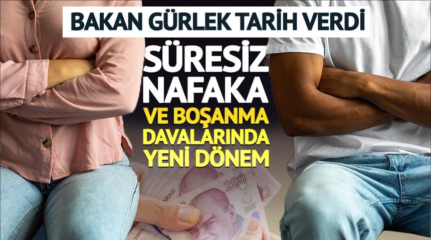 S&uuml;resiz nafaka ve boşanma davalarında yeni d&uuml;zenleme sinyali