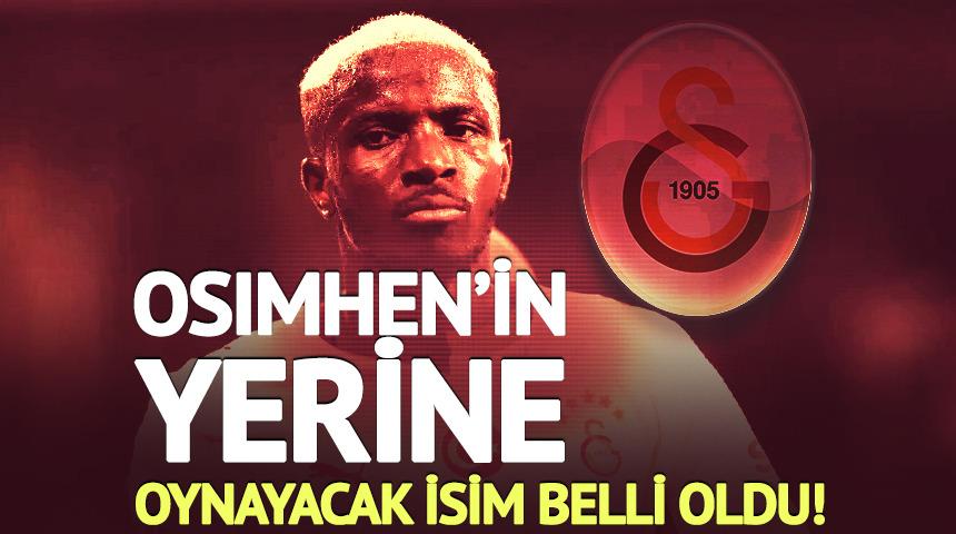 Galatasaray'da Sporting ma&ccedil;ı &ouml;ncesi Osimhen'in yeri doldu! Okan Buruk'tan s&uuml;rpriz hamle