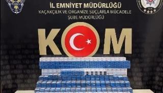 Bilecik polisi bir tırda bin 210 paket ka&ccedil;ak sigara ele ge&ccedil;irildi