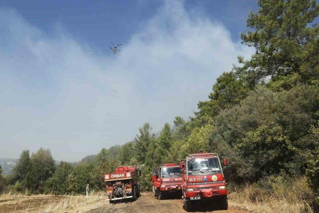Muğla’daki yangının enerjisi düşürüldü 5