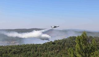Muğla&rsquo;daki yangının enerjisi d&uuml;ş&uuml;r&uuml;ld&uuml;