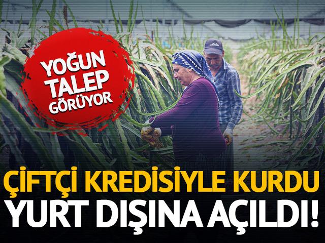 &Ccedil;ift&ccedil;i kredisiyle başladı, ihracat&ccedil;ı oldu! &Uuml;r&uuml;nleri yoğun ilgi g&ouml;r&uuml;yor