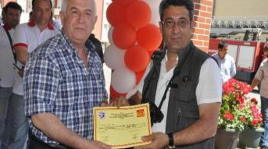 G&ouml;n&uuml;ll&uuml; itfaiye erleri sertifikalarını aldı