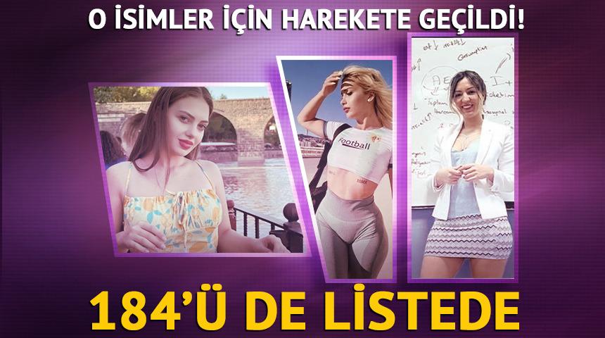 M&uuml;stehcenlik soruşturması! 184 isme erişim engeli: Esra Rabia &Uuml;nal, Fidan Karaaslan, Gizem Bağda&ccedil;i&ccedil;ek...