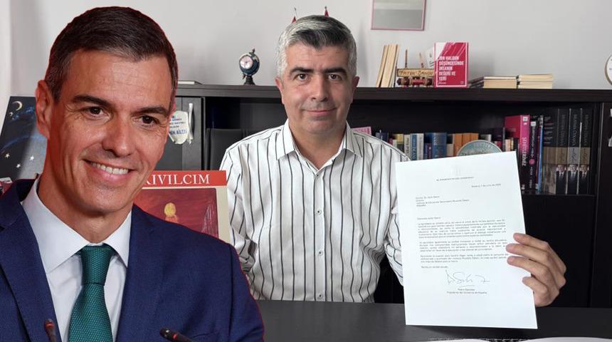 İspanya Başbakanı S&aacute;nchez'den Kayseri'deki liseye mektup