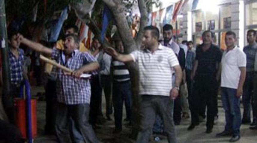 Mardin'de AKP ve BDP'liler arasında kavga