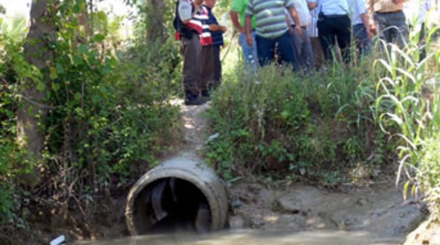 Sulama kanalına d&uuml;şen &ccedil;ocuk &ouml;ld&uuml;