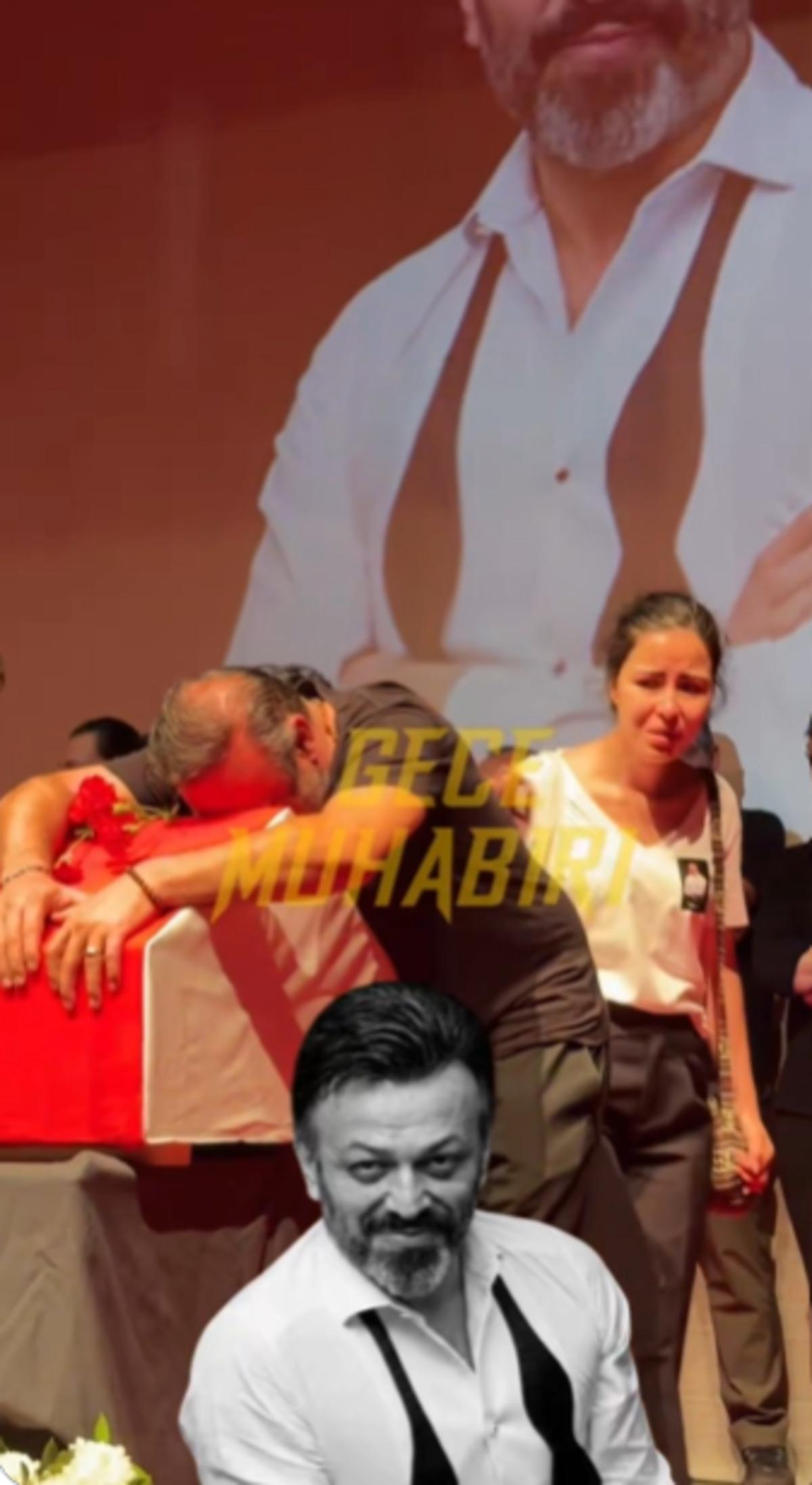Fatih Dokgöz, Serhat Kılıç ın tabutundan uzun süre ayrılamadı! 1