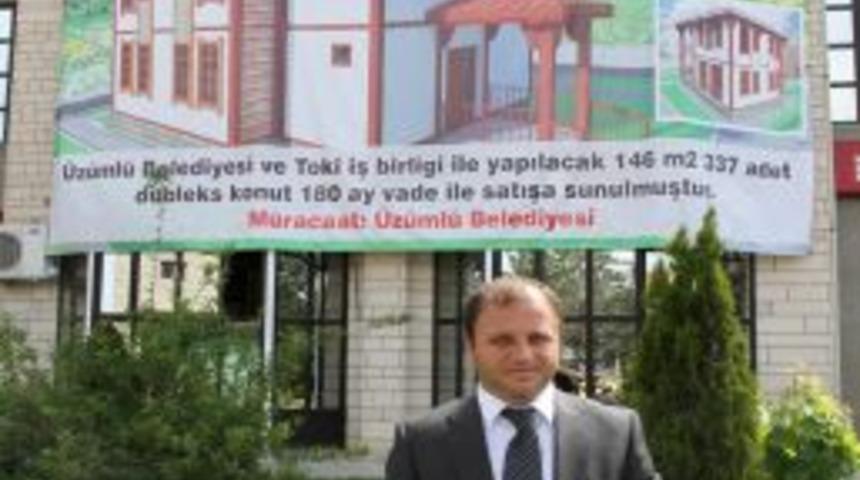 &Uuml;z&uuml;ml&uuml;&rsquo;de, TOKİ-belediye işbirliği ile villalar y&uuml;kselecek