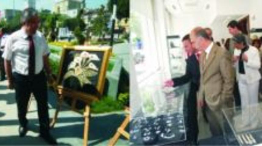 Halk eğitimden sergi yağmuru