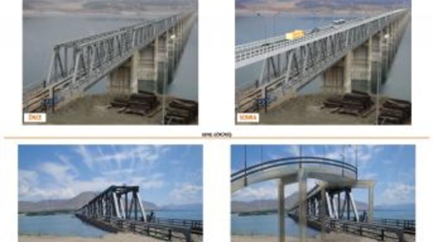 T&uuml;rkiye'nin ilk '&ccedil;ift katlı k&ouml;pr&uuml;' projesi tamamlandı