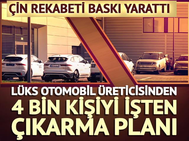 Jaguar Land Rover 4 bin kişiyi işten &ccedil;ıkarak! Dev tasarruf hedefi