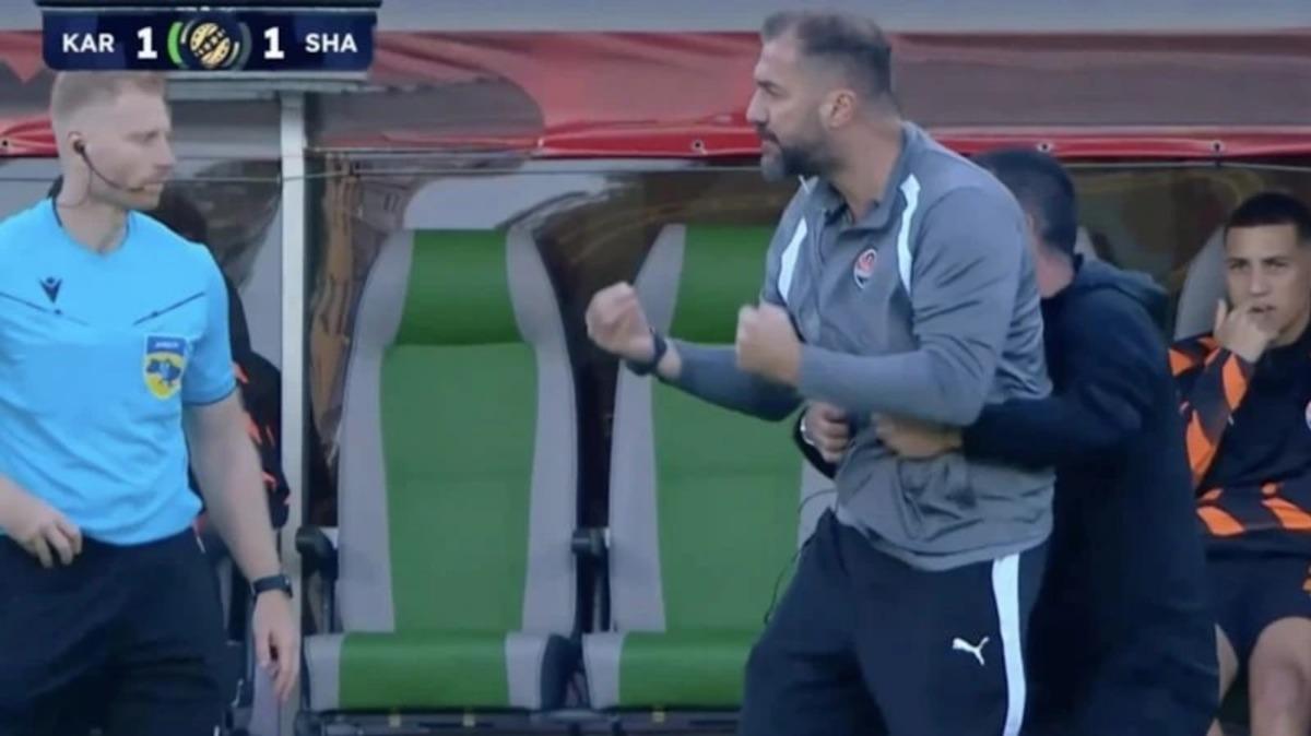 Shakhtar da Arda Turan çıldırdı! Spiker kahkahalara boğuldu 2