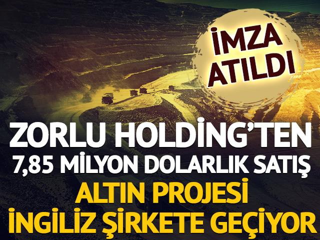 Zorlu Holding'ten altın hamlesi: 