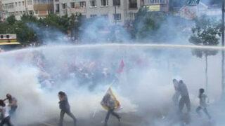 Vekillere biber gazlı müdahale