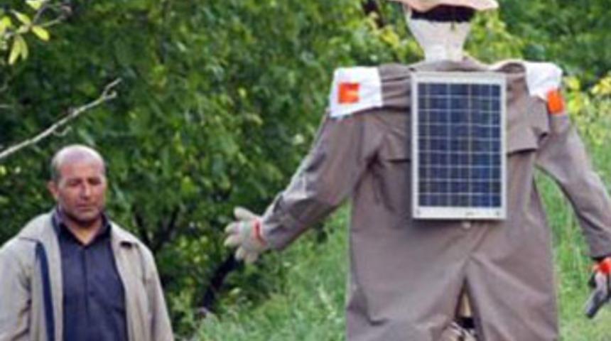 G&uuml;neş enerjisiyle &ccedil;alışan ayısavar yaptı