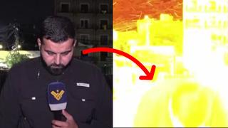 Lübnanlı muhabir canlı yayında İsrail hava saldırısının hedefi oldu