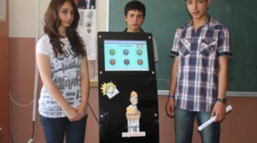 Uşaklı &ouml;ğrencilerden m&uuml;thiş buluş