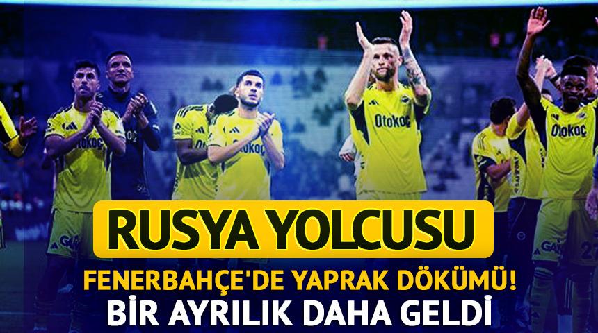 Fenerbah&ccedil;e'de bir ayrılık daha! Becao Rusya yolcusu