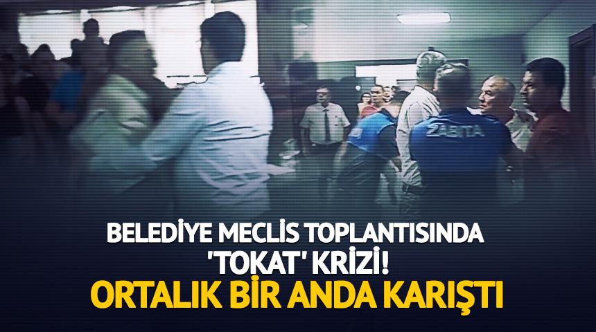 Edirne Belediyesi Meclisi toplantısında tokat krizi!