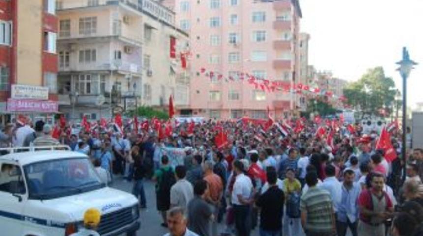 İş&ccedil;i Partisinden Hatay&rsquo;da Suriye&rsquo;ye destek